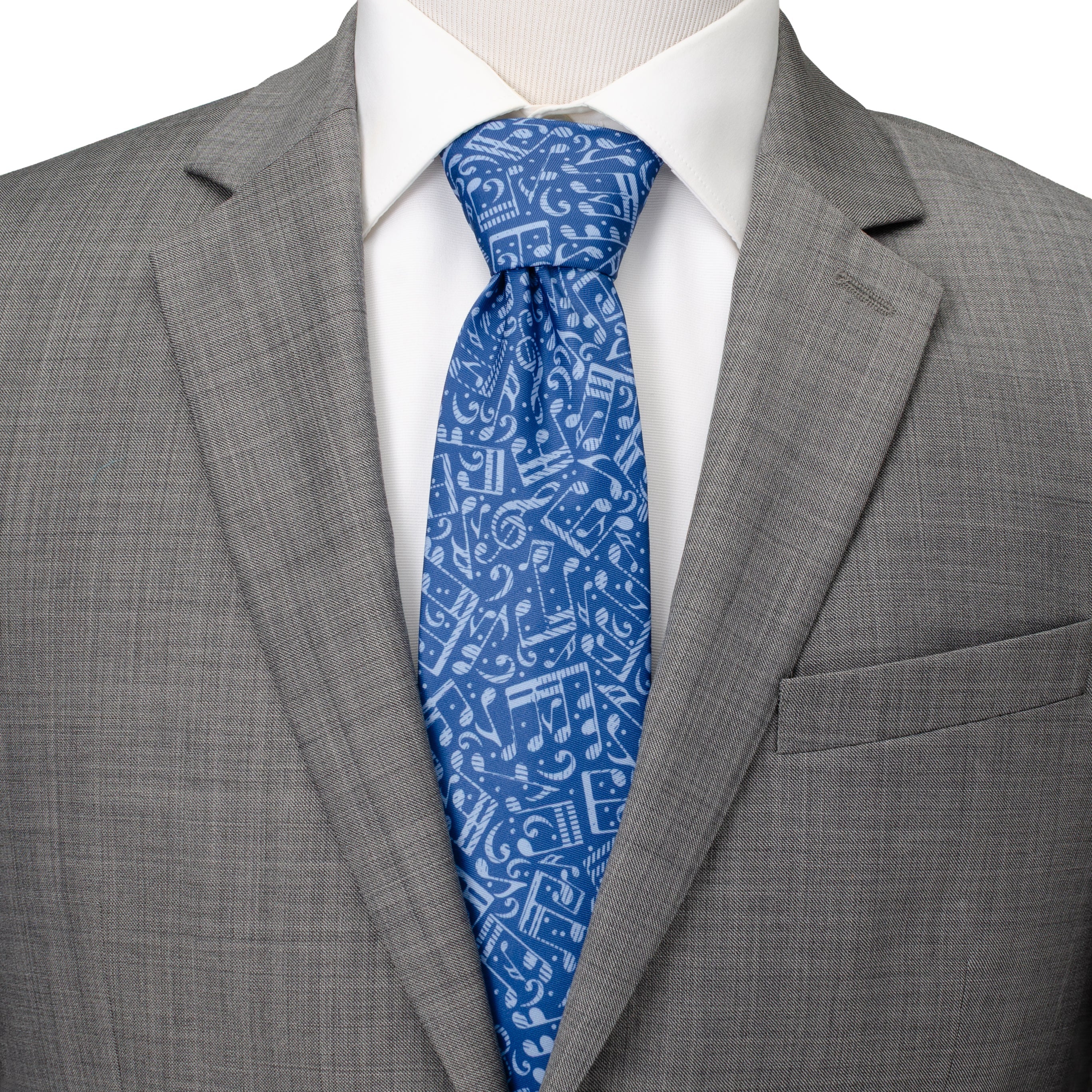 Grand Ole Opry Musical Blue Men's Tie