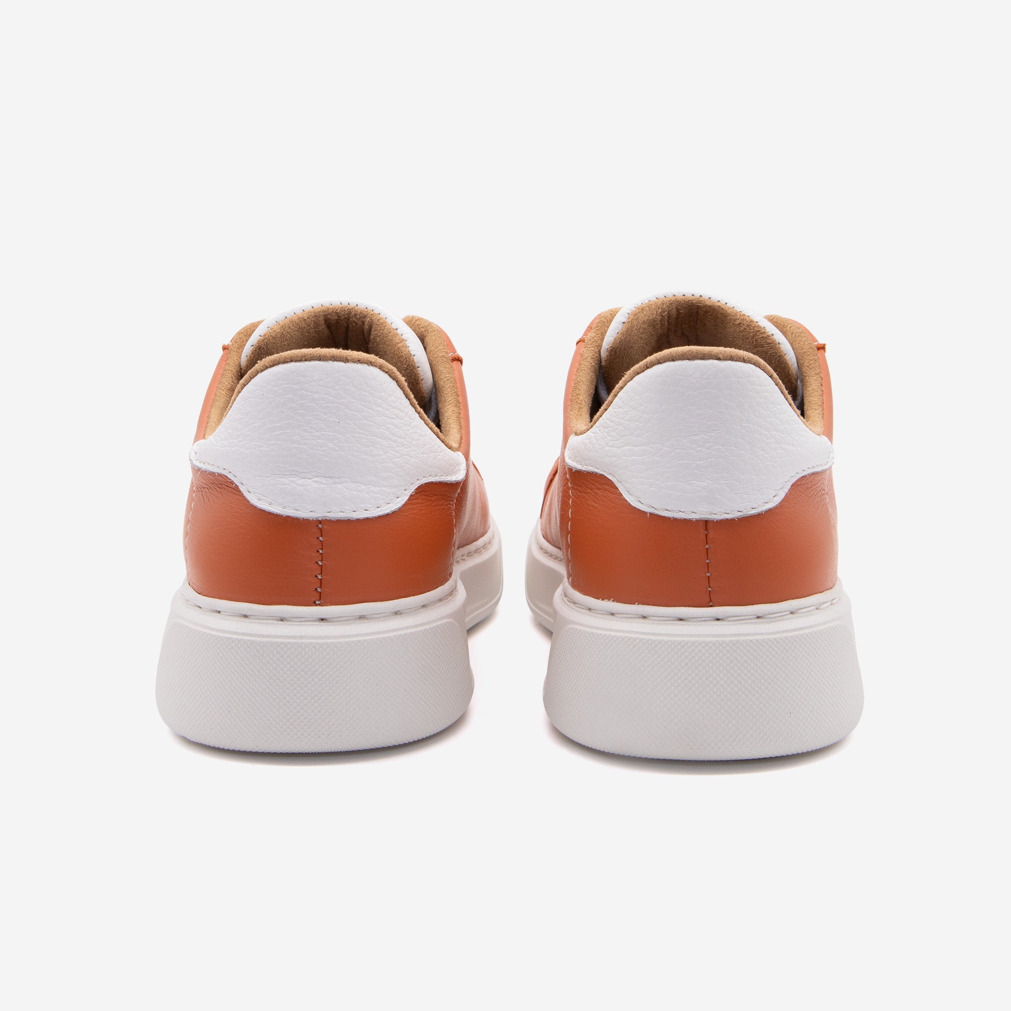 Heritage Gameday Sneaker | Burnt Orange + White