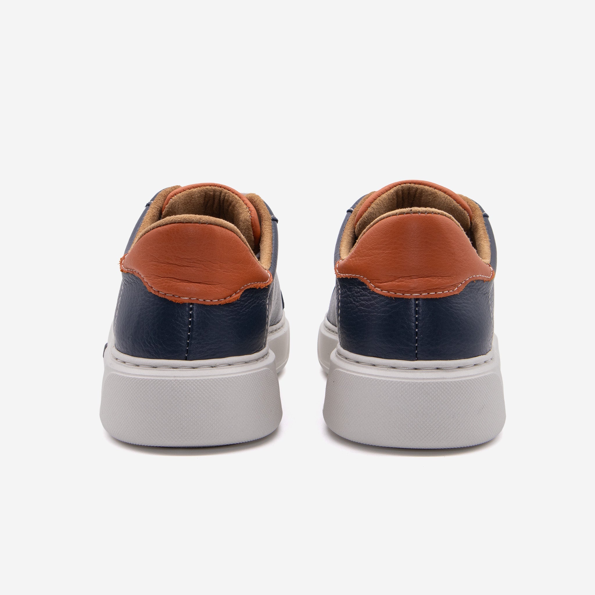 Heritage Gameday Sneaker | Navy + Orange