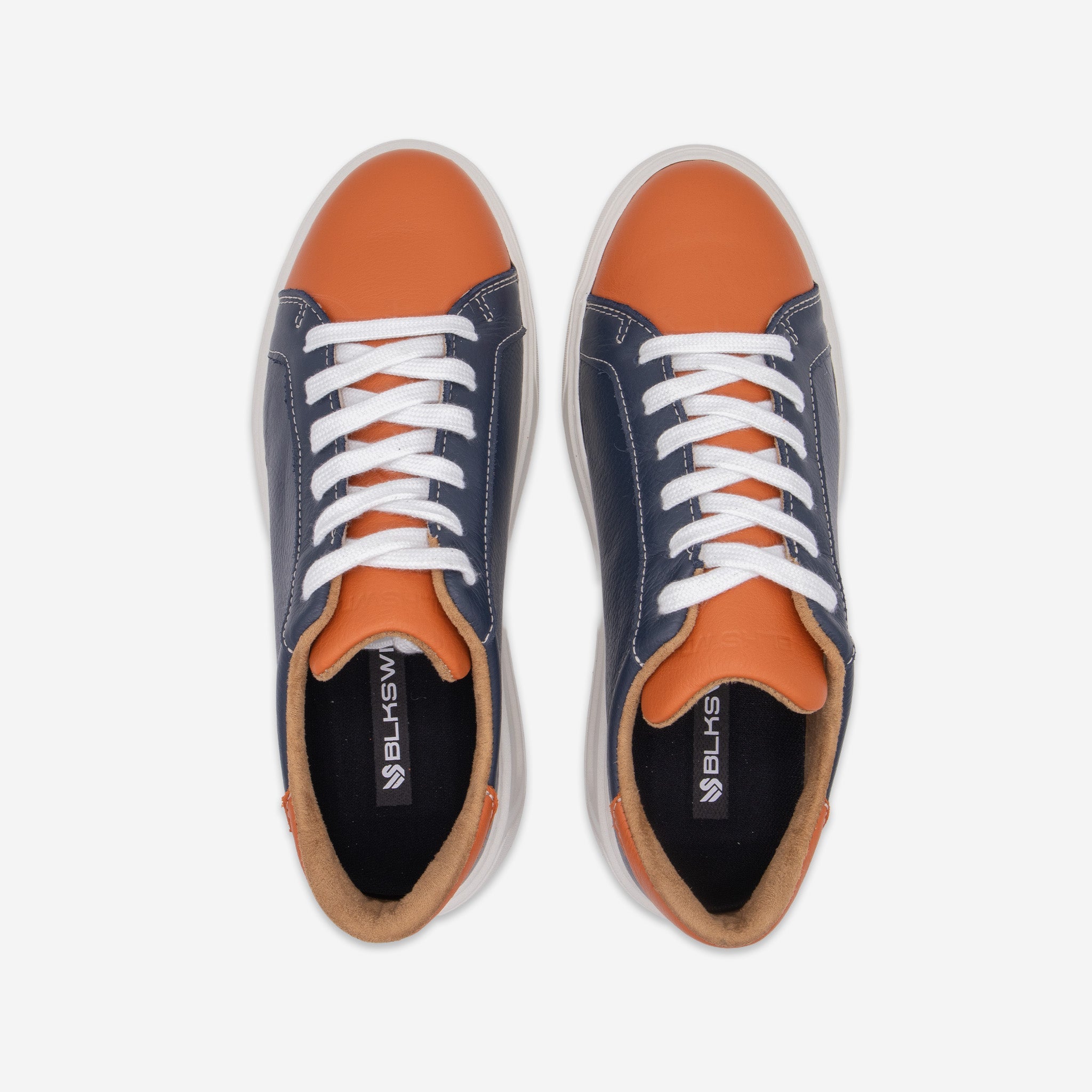 Heritage Gameday Sneaker | Navy + Orange