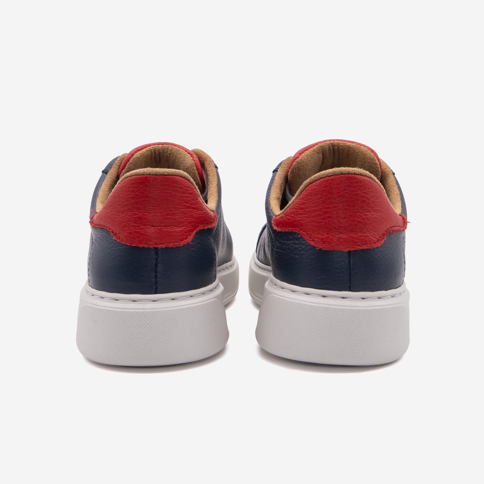 BLKSWN Heritage Gameday Sneaker | Navy + Red