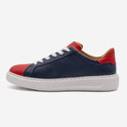 BLKSWN Heritage Gameday Sneaker | Navy + Red