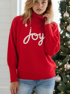 Turtleneck Holiday Sweater