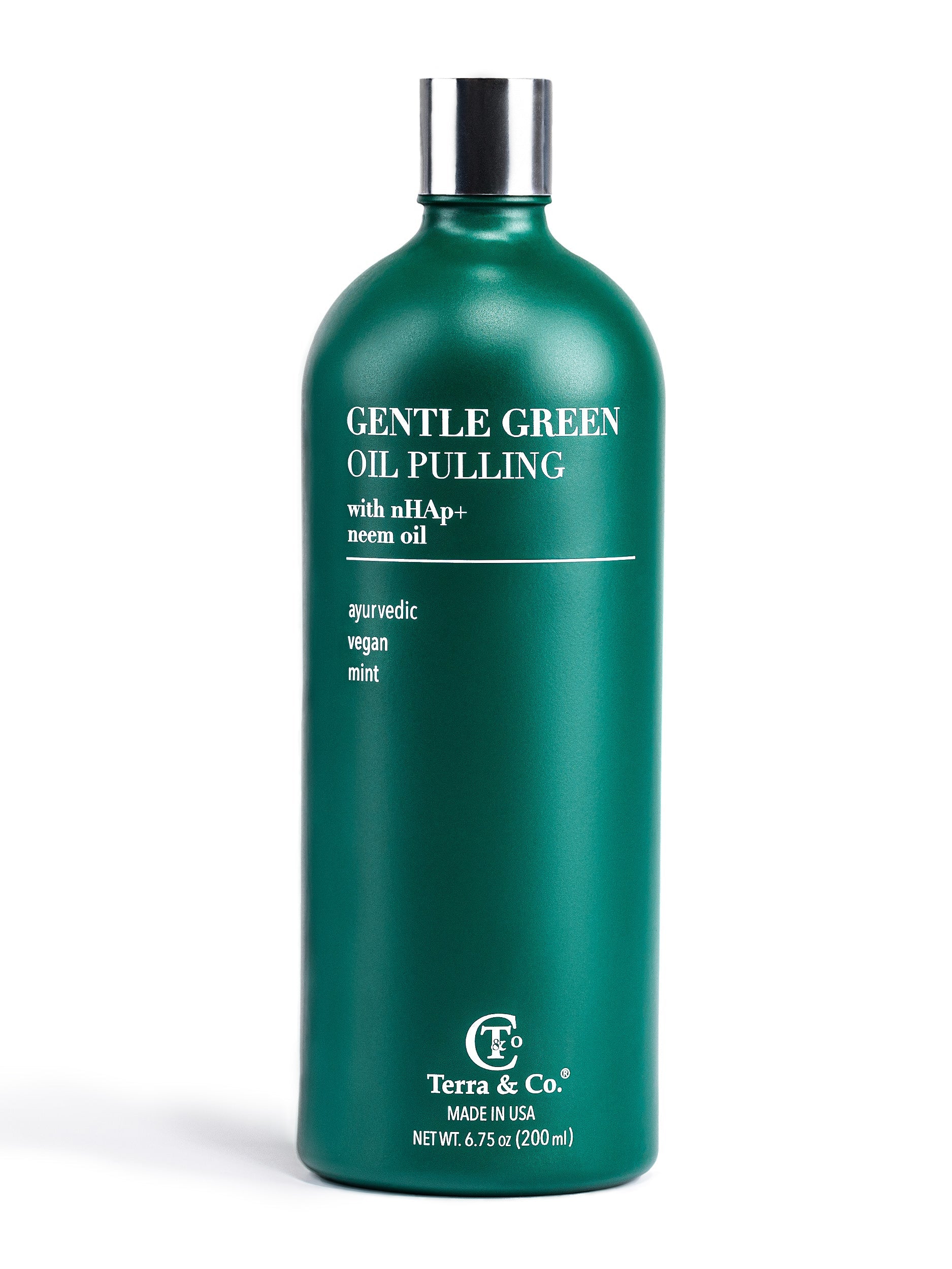 Gentle Green Oil Pulling Mouthwash | Enamel Support & Gum Health