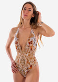 GIARDINO DEI TAROCCHI Sustainable and Regenerated Bikini Set