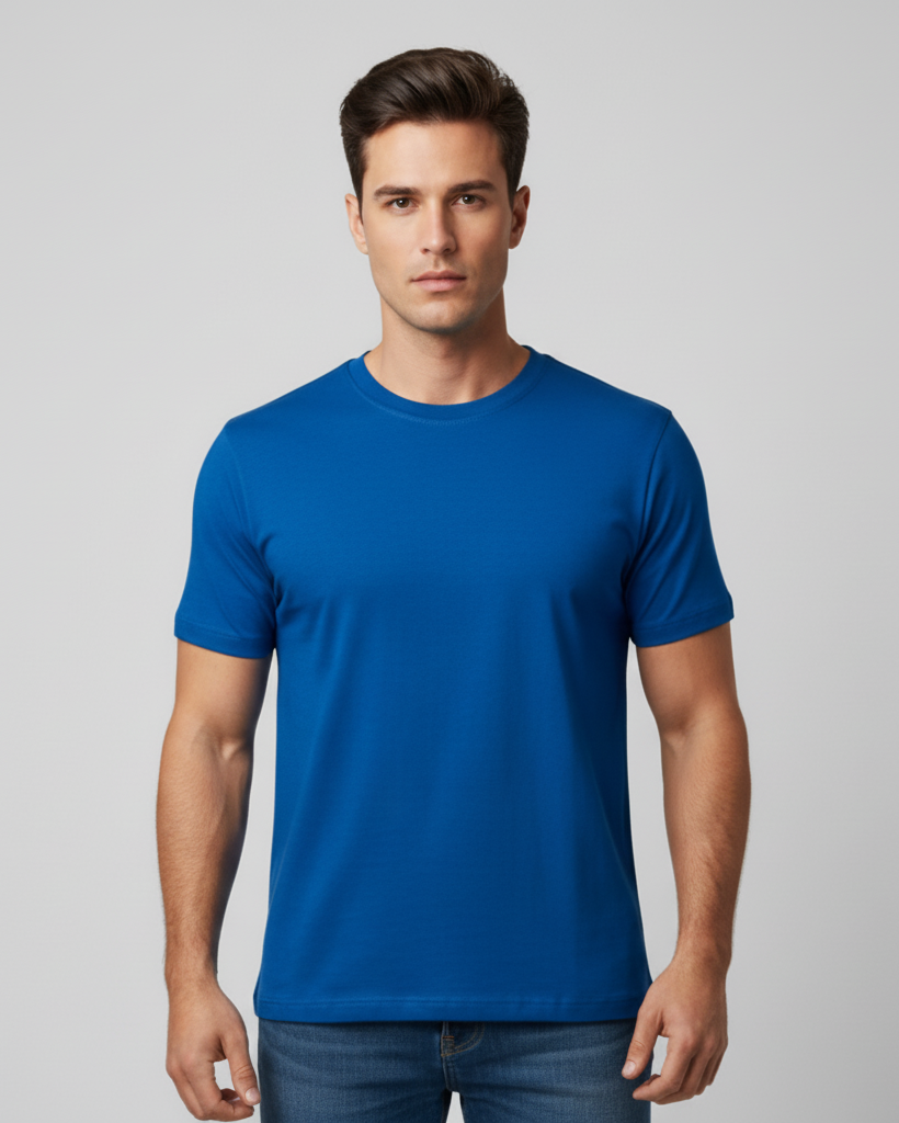 100% Pima Cotton Short Sleeve T-shirt