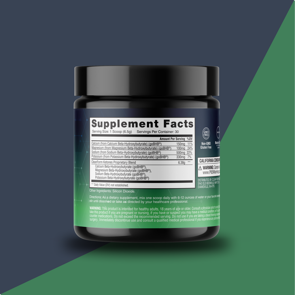 CleanForm Nutrition goBHB