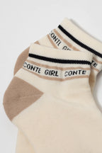 Cotton Ankle Socks Conte Active 572 | Terry Foot
