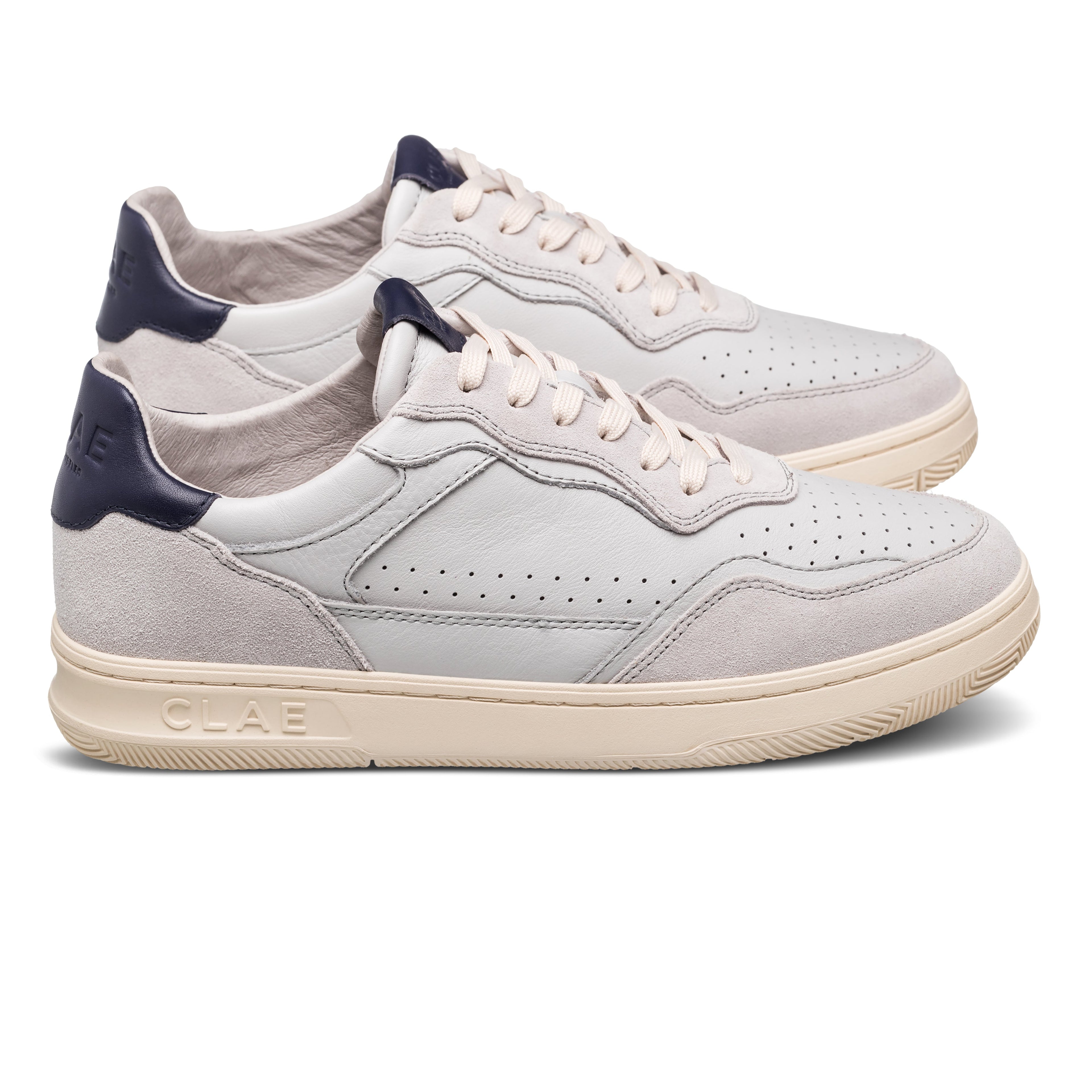 HAYWOOD Sneaker | Light Grey & Navy