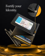 Trifold Wallet with Removable Money Clip