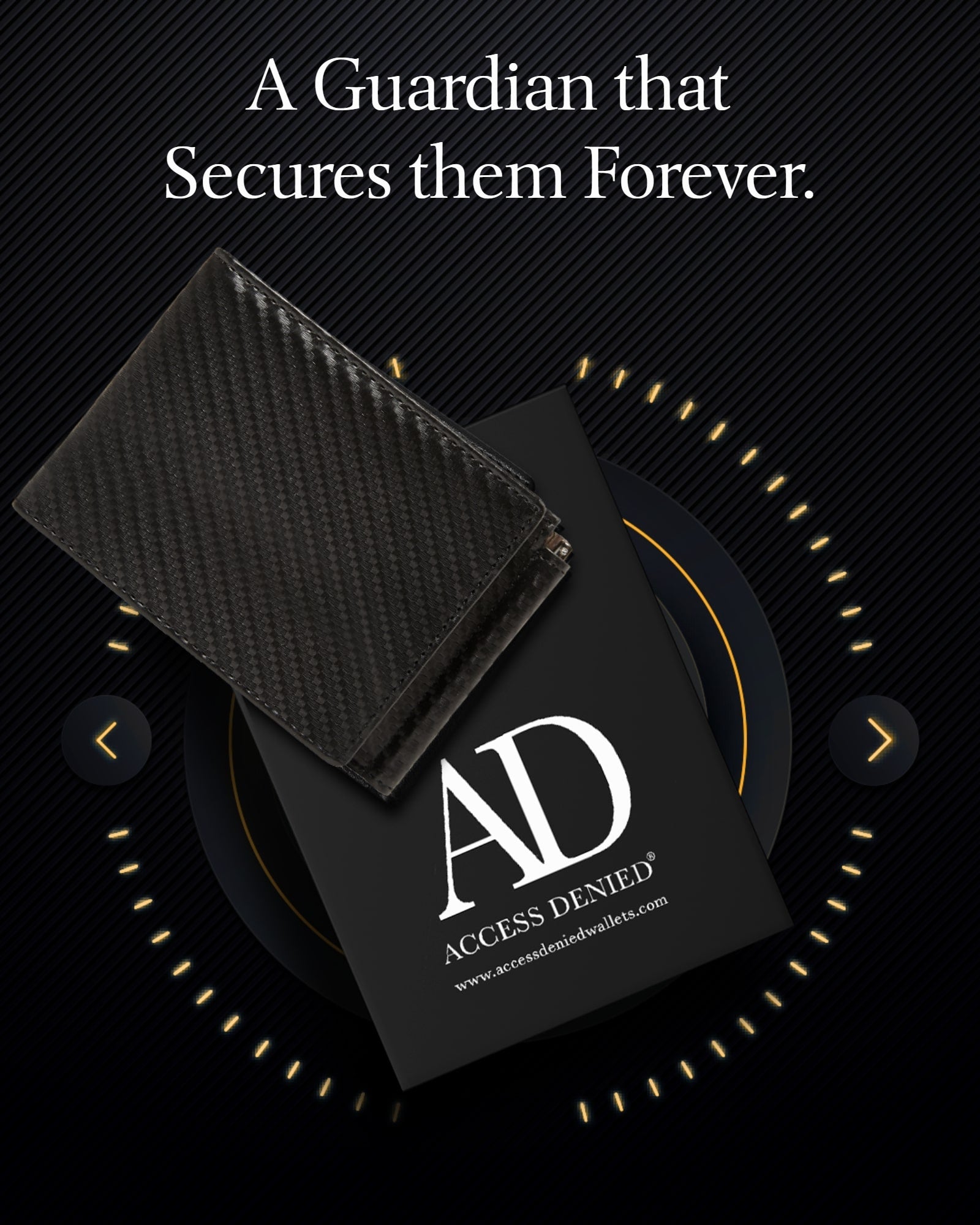 Trifold Wallet with Removable Money Clip