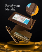 Trifold Wallet with Removable Money Clip