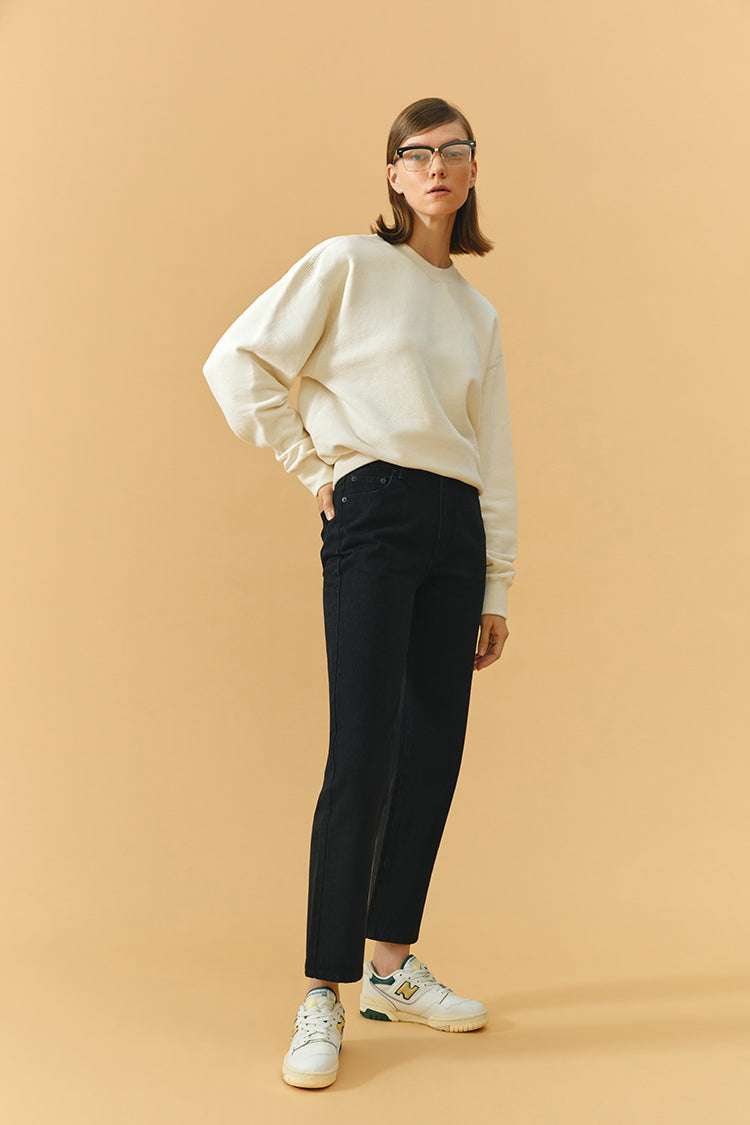 Chelsea High Rise Straight Crop Jeans | HJ005