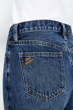Manhattan High Rise Straight Ankle Jeans | HJ160
