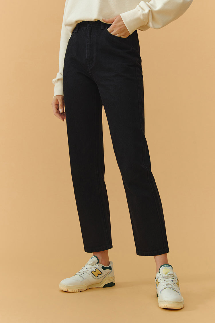 Chelsea High Rise Straight Crop Jeans | HJ005