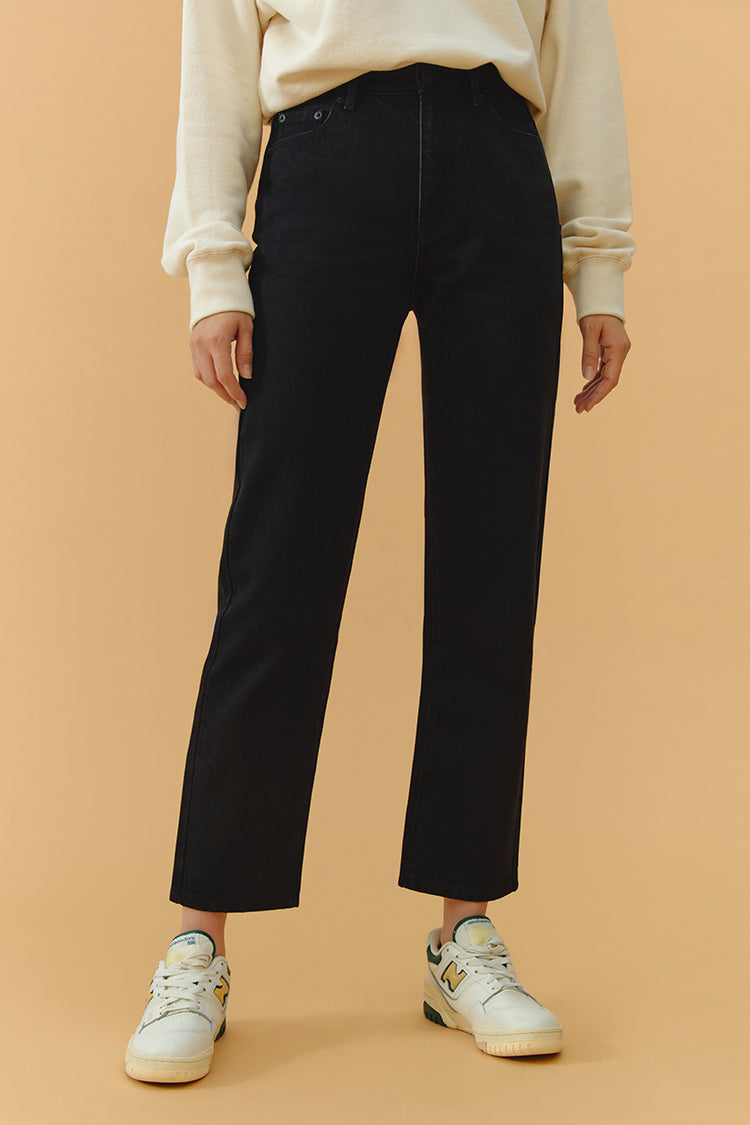 Chelsea High Rise Straight Crop Jeans | HJ005