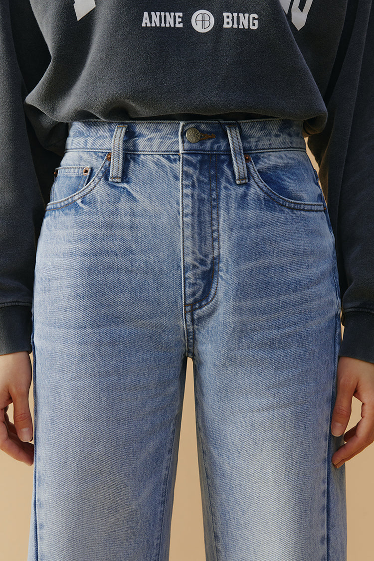 High-Line Curve Ankle Jeans | HJ016