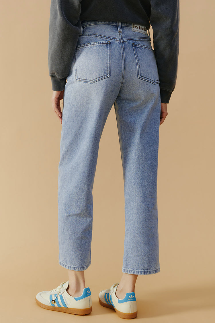 High-Line Curve Ankle Jeans | HJ016