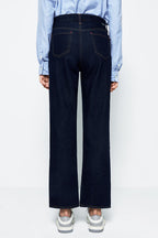 Manhattan High Rise Straight Ankle Jeans | HJ160
