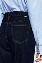 Manhattan High Rise Straight Ankle Jeans | HJ160