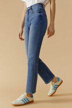 Chelsea High Rise Straight Crop Jeans | HJ005