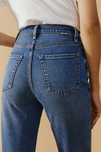 Chelsea High Rise Straight Crop Jeans | HJ005