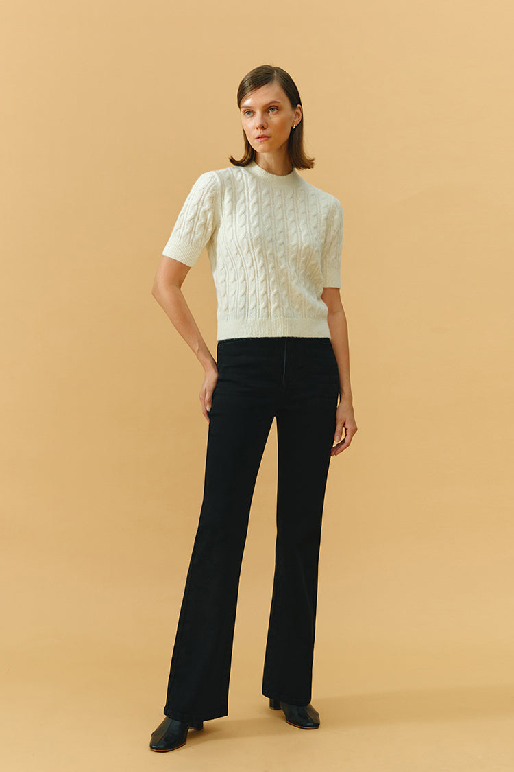 Barbara High Rise Bootcut Jeans | HJ004