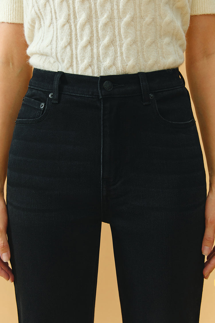 Barbara High Rise Bootcut Jeans | HJ004