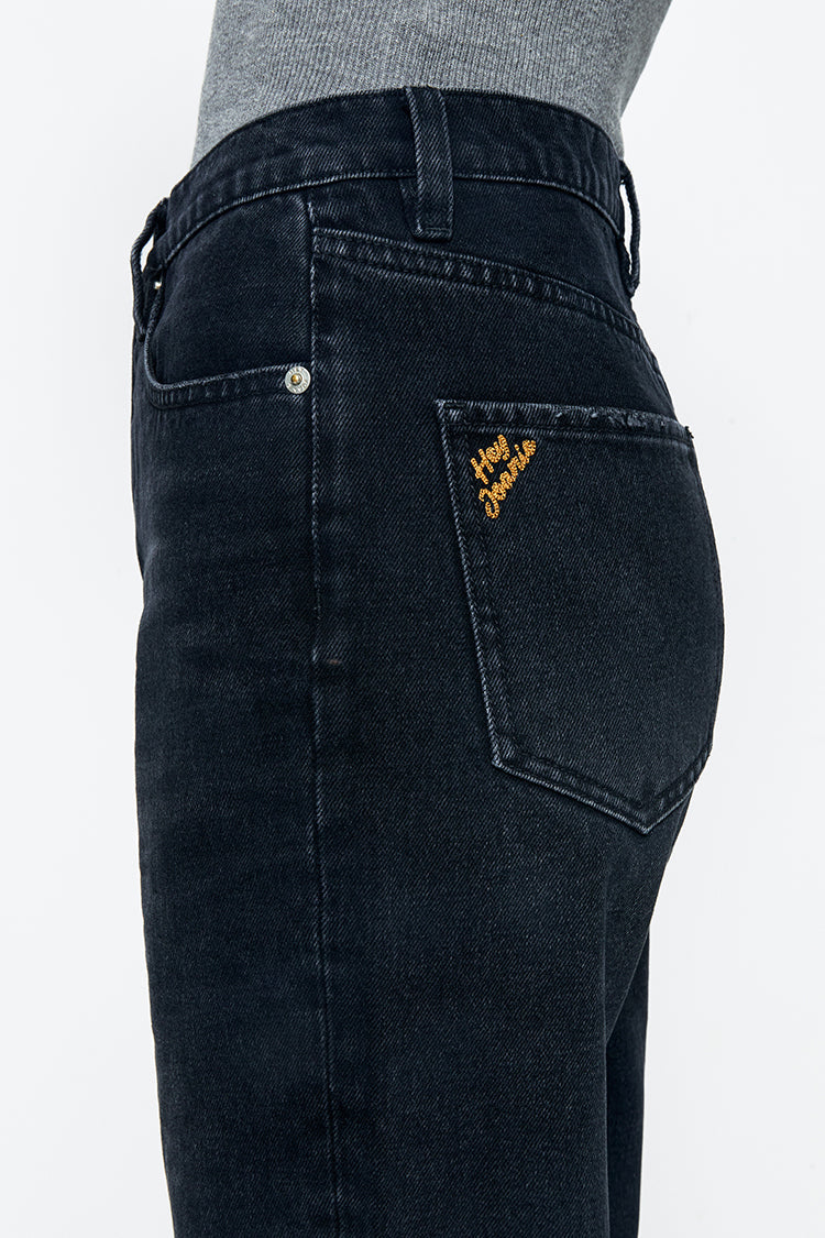 Manhattan High Rise Straight Ankle Jeans | HJ160