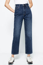 Chelsea High Rise Straight Crop Jeans | HJ005