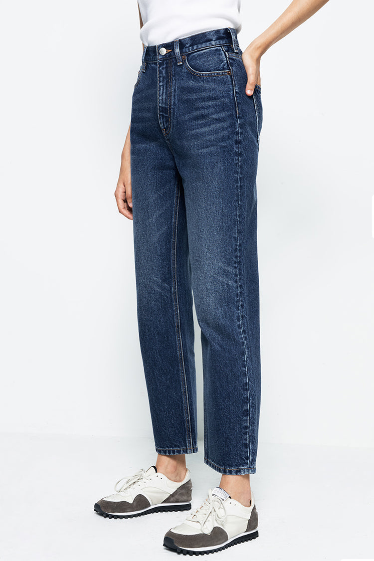 Chelsea High Rise Straight Crop Jeans | HJ005