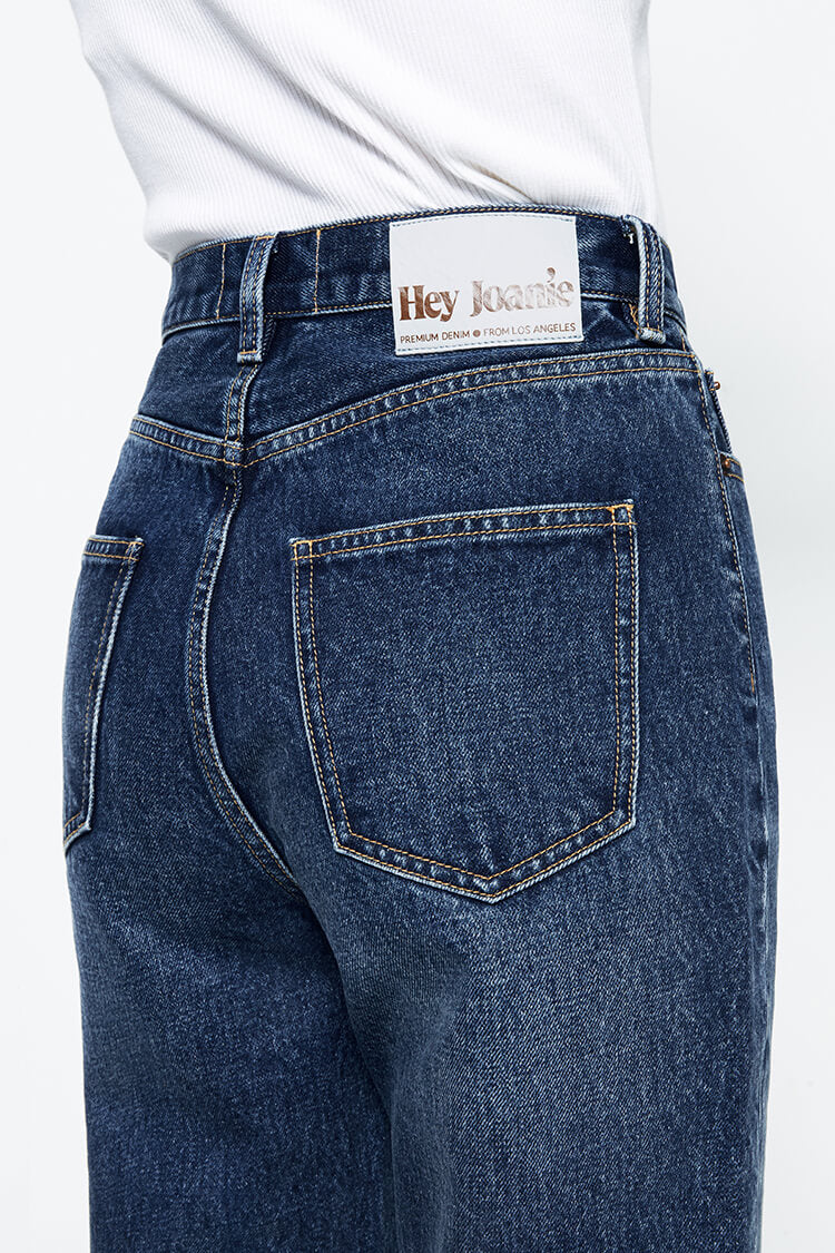 Chelsea High Rise Straight Crop Jeans | HJ005