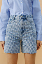 Venice Tweed High Rise Shorts | HJ803