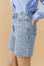 Venice Tweed High Rise Shorts | HJ803
