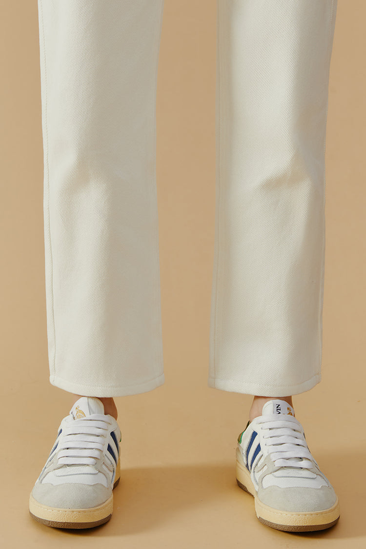 Manhattan High Rise Straight Ankle Jeans | HJ160