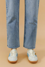 Manhattan High Rise Straight Ankle Jeans | HJ160