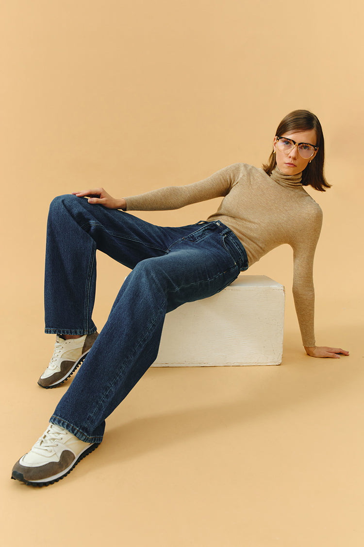 Coney Island Whitefish High Rise Wide Jeans | HJ007