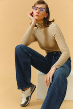 Coney Island Whitefish High Rise Wide Jeans | HJ007