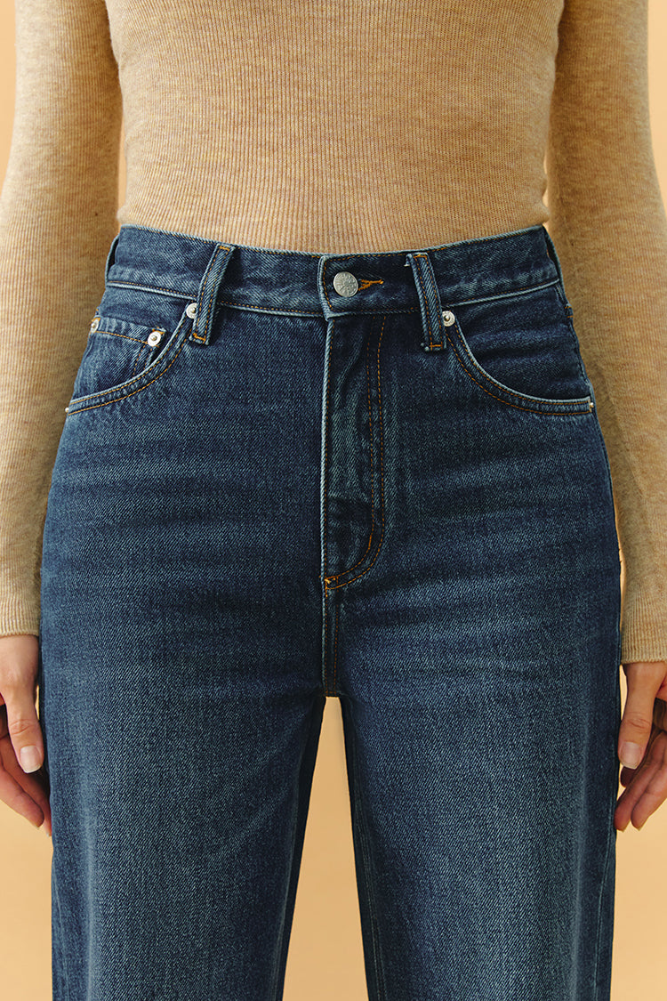 Coney Island Whitefish High Rise Wide Jeans | HJ007