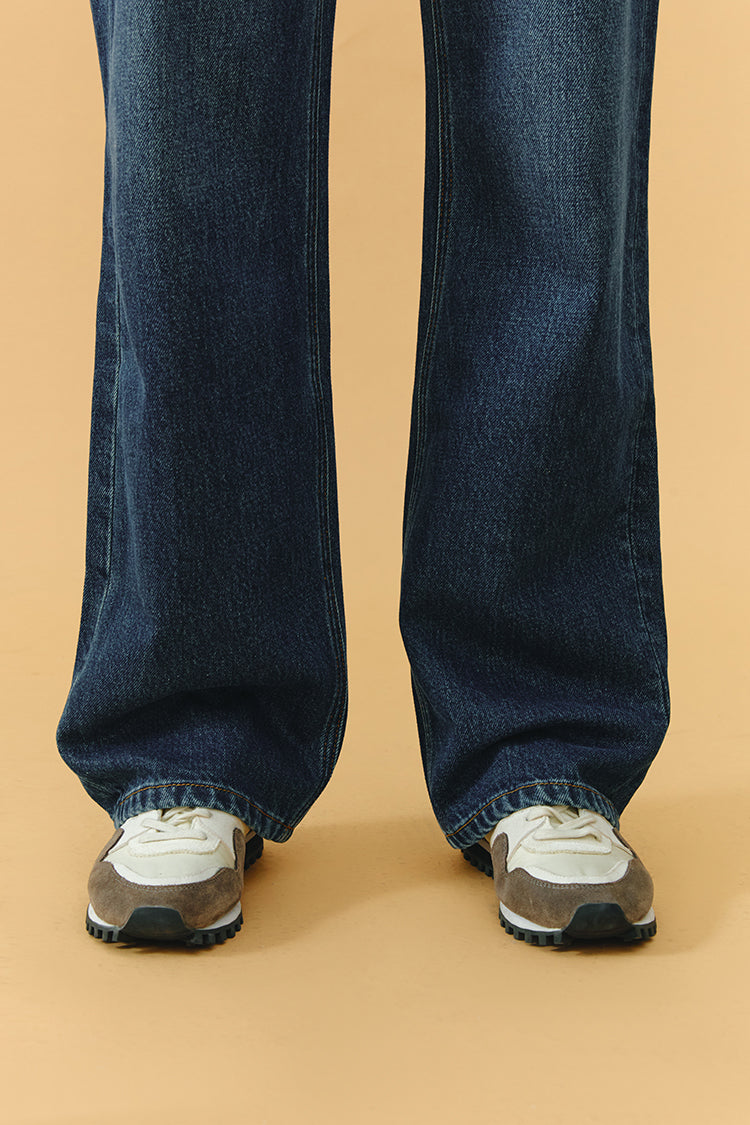 Coney Island Whitefish High Rise Wide Jeans | HJ007
