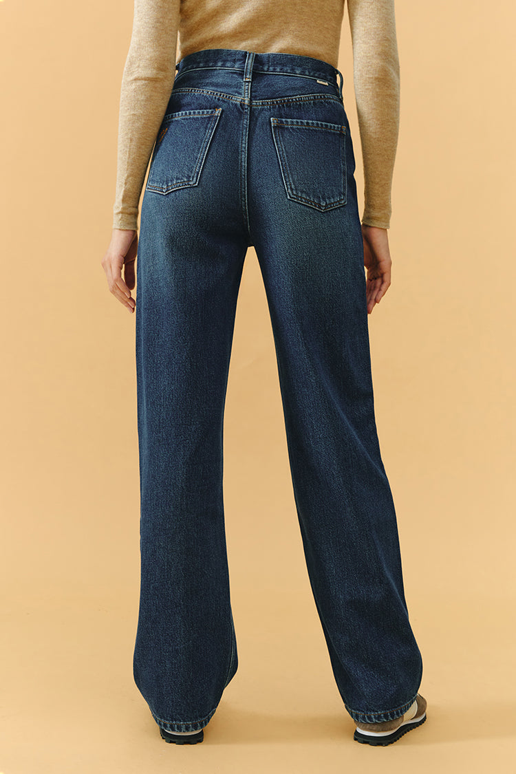 Coney Island Whitefish High Rise Wide Jeans | HJ007