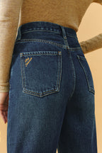 Coney Island Whitefish High Rise Wide Jeans | HJ007