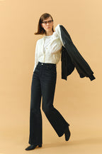 Angeles High Rise Baggy Jeans | HJ103