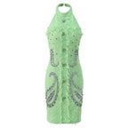 Halter Neck Party Mini Dress 'Heavy Industry' Style | Meatpacking District