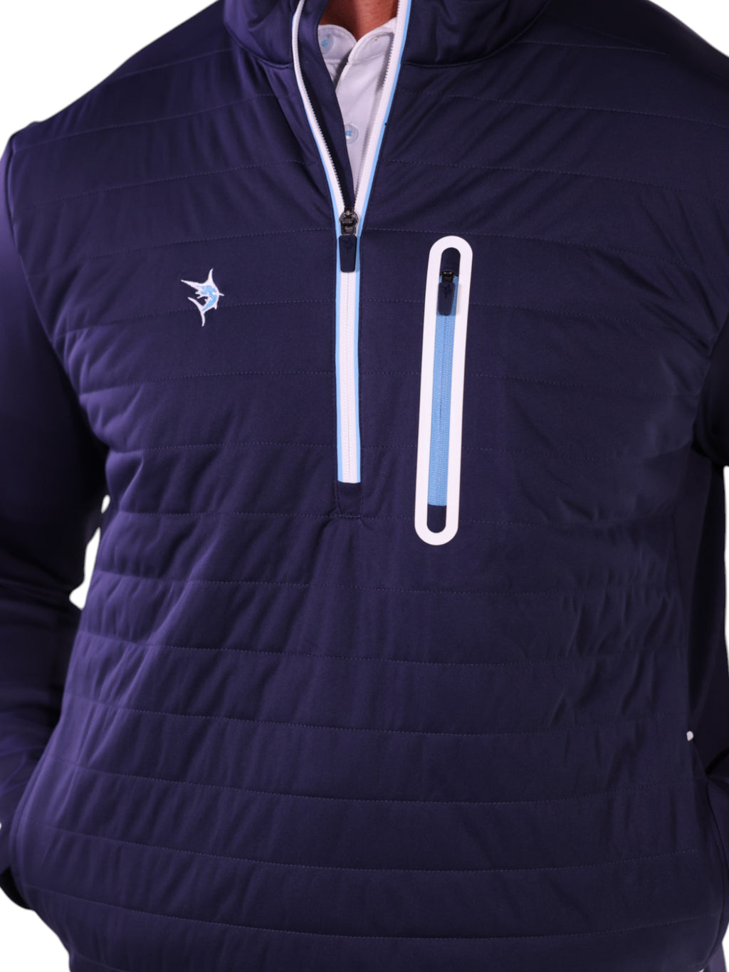 Hampton Pullover Technical Layer | Navy