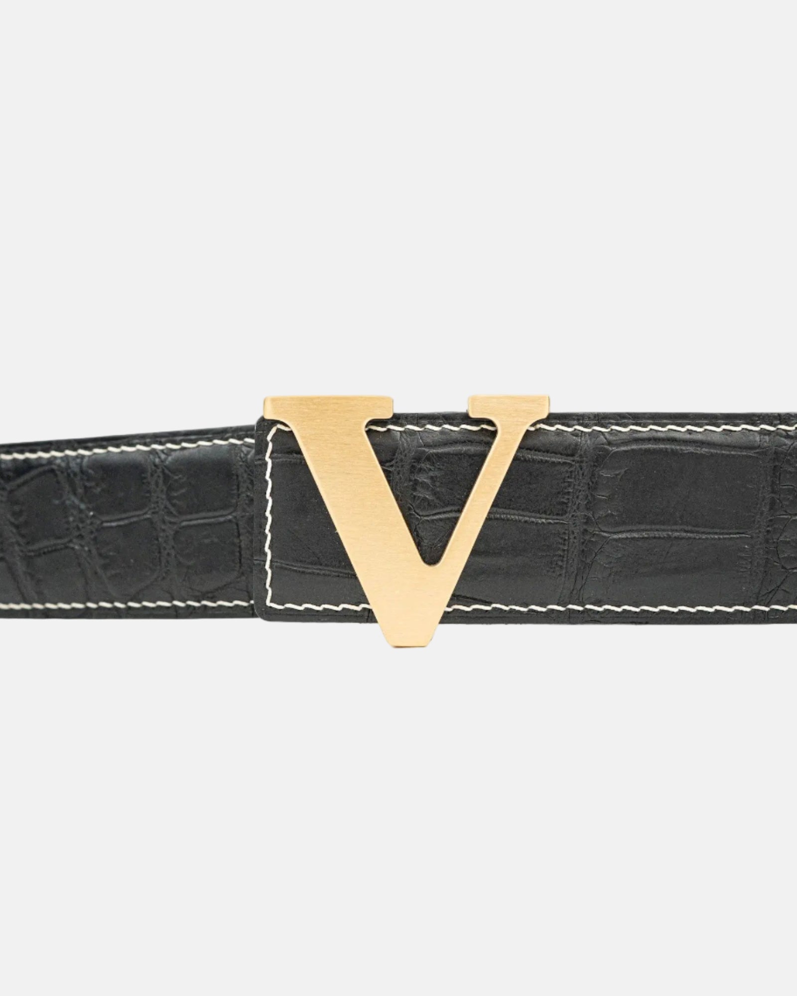 Handcrafted Alligator Leather Belts | DVG159