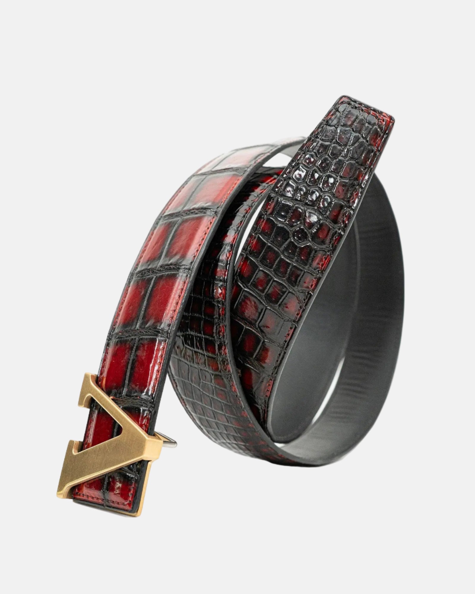 Handcrafted Alligator Leather Belts | DVG163