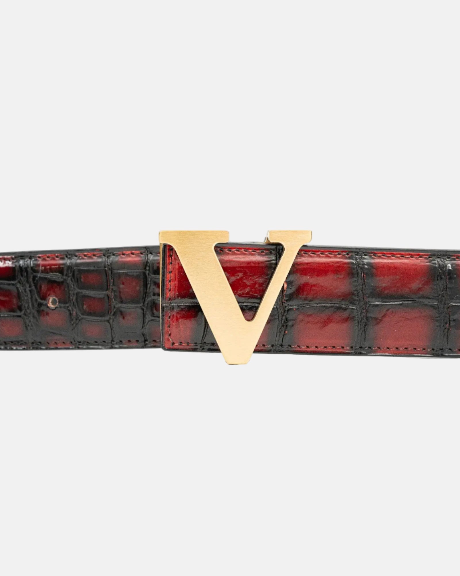 Handcrafted Alligator Leather Belts | DVG163