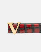 Handcrafted Alligator Leather Belts | DVG163