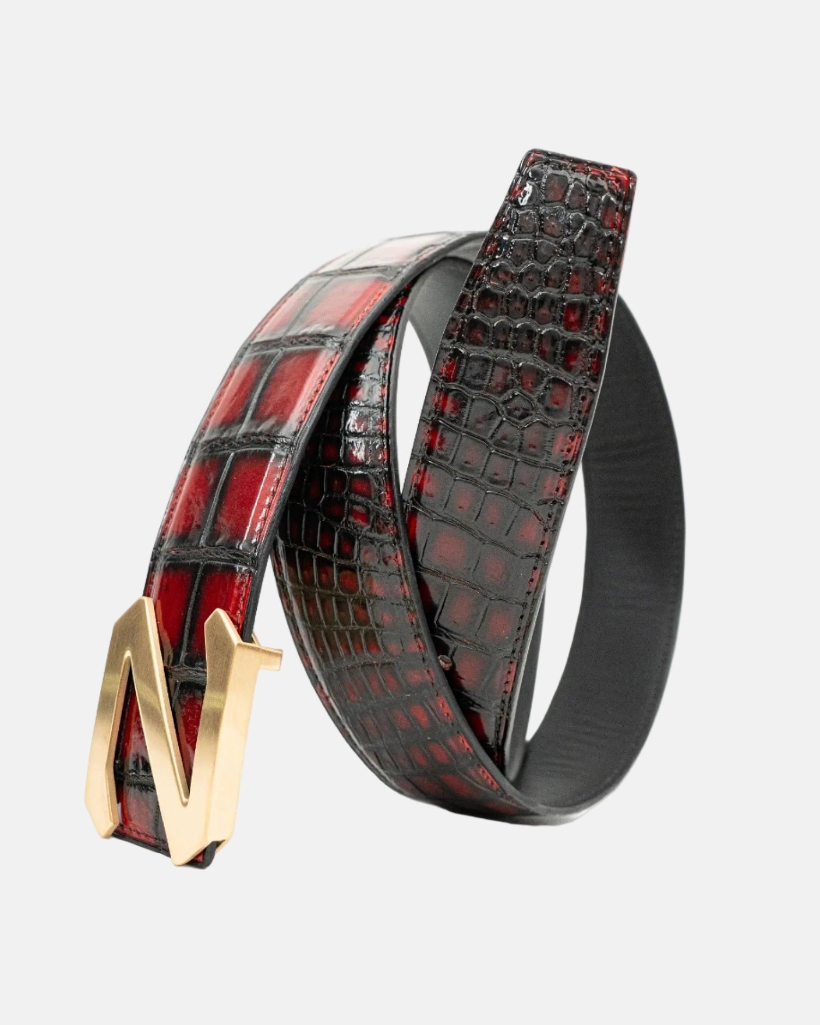 Handcrafted Alligator Leather Belt | DVG186